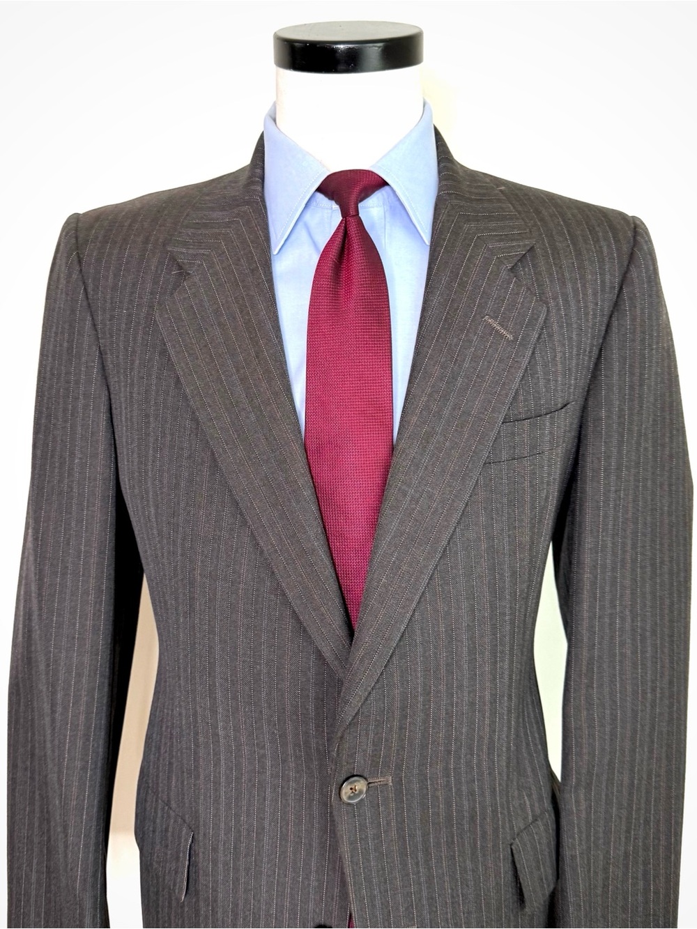 Christian Dior Brown Stripe Sport Jacket | 40